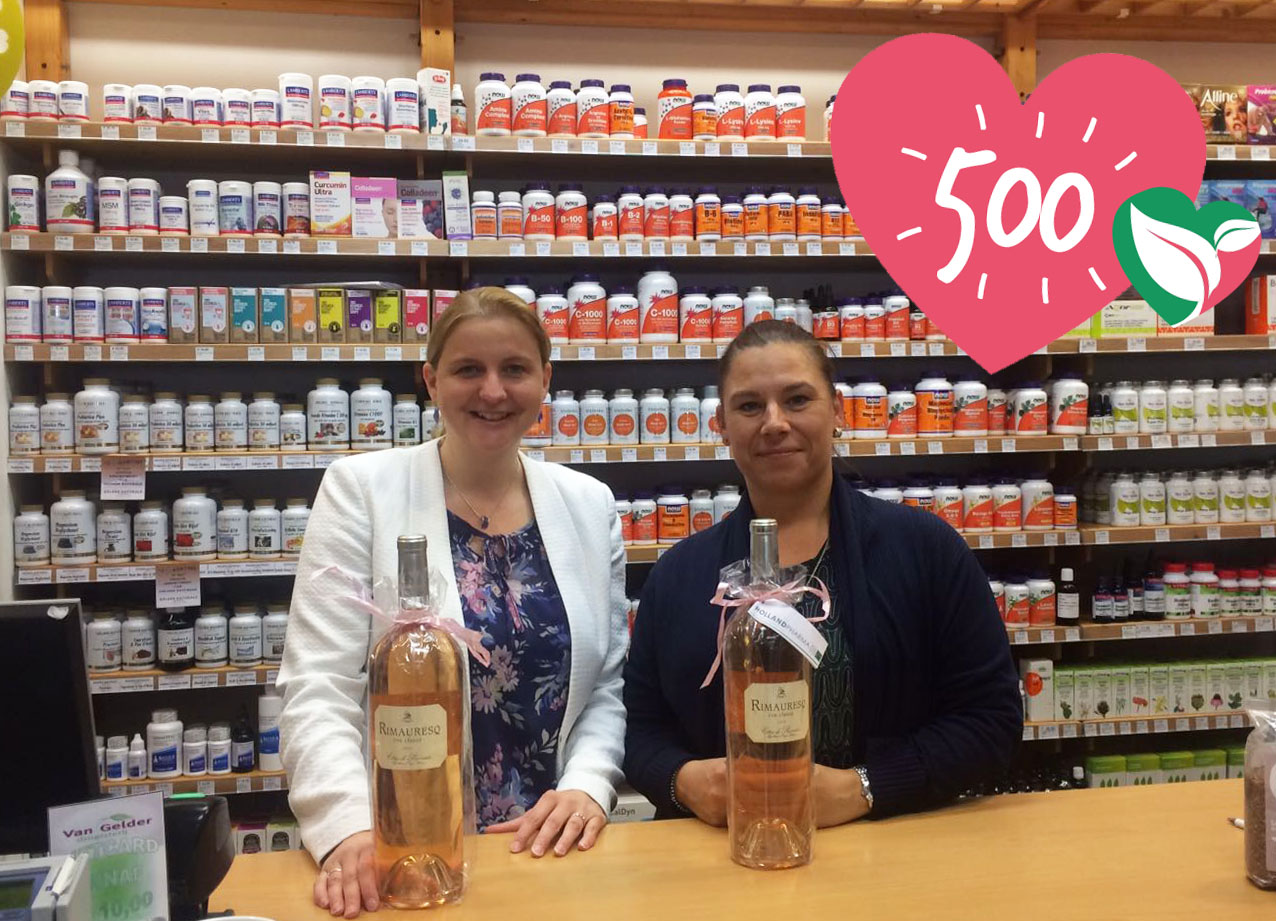 500e afhaalpunt Bewustwinkelen.nl