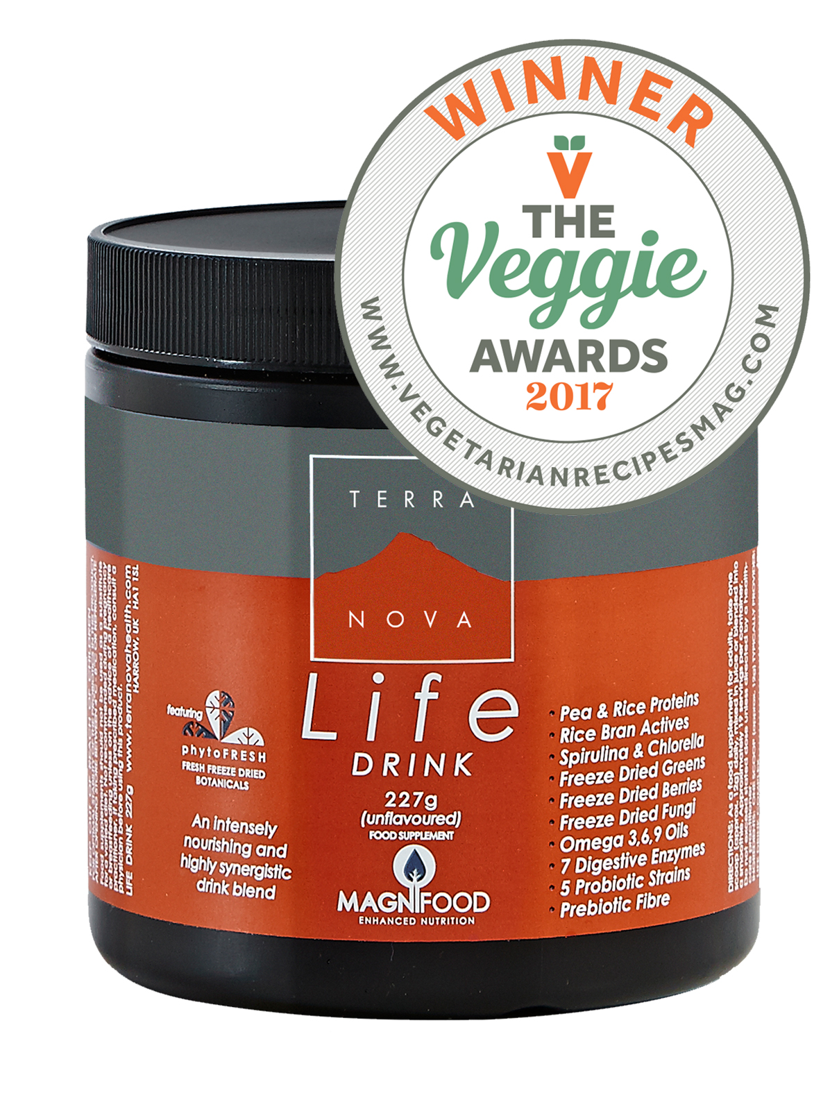 Terranova wint veggie award